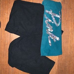 PINK Cropped Yoga Pants